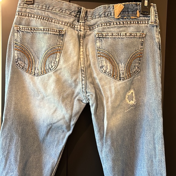 Hollister super flare ripped jeans - Picture 4 of 4